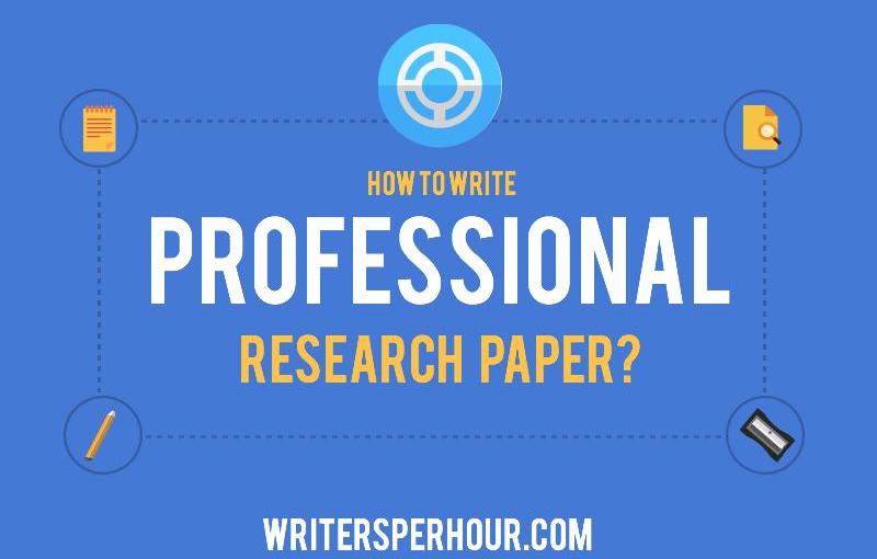 Professional research writing